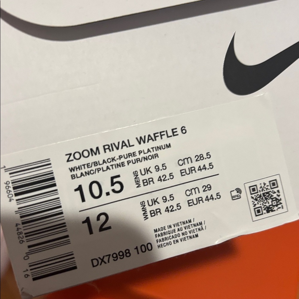 Nike Zoom Rival Waffle 6 Men’s Sneakers - Picture 9 of 11